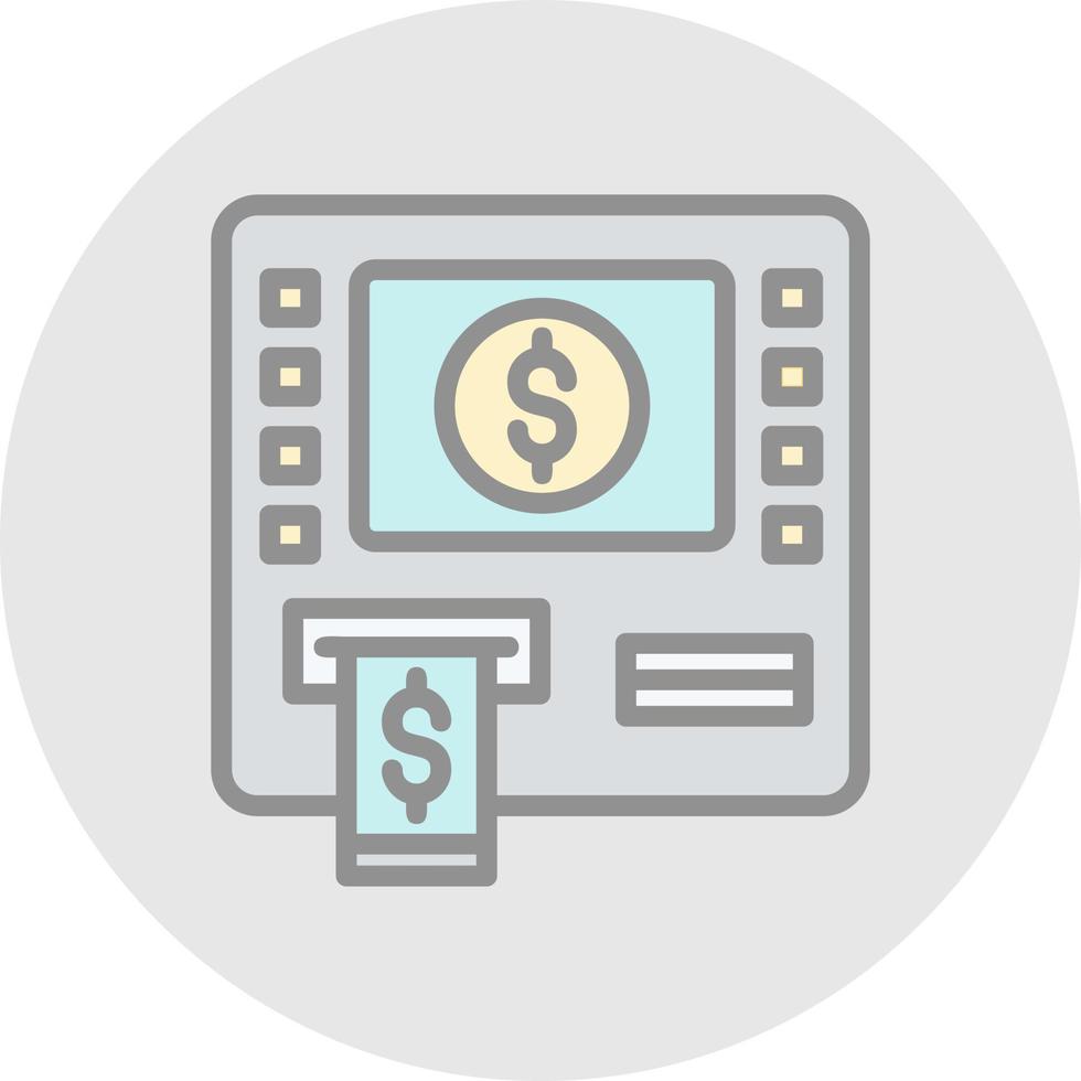 Atm Fees Vector Icon Design