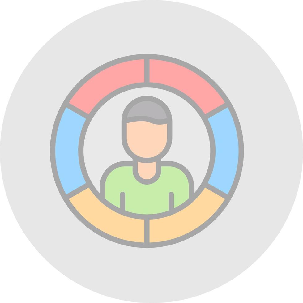 Demographics Vector Icon Design