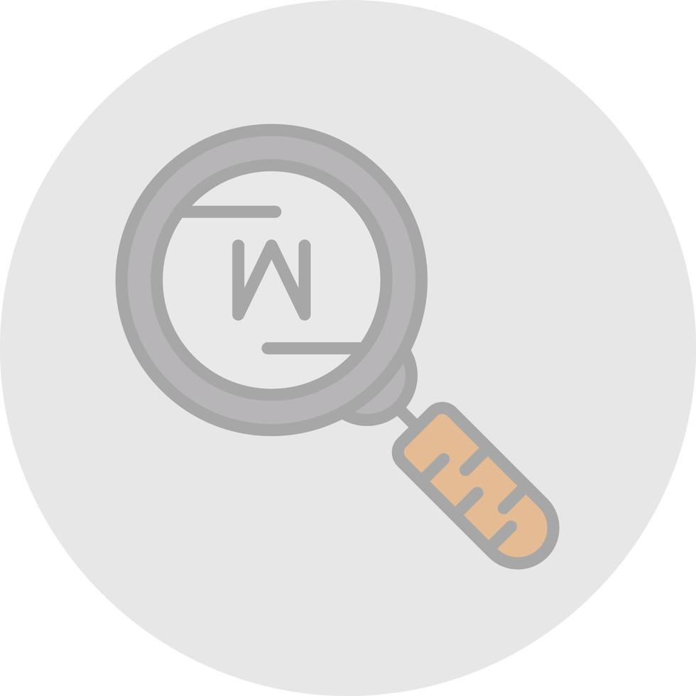 Keywords Vector Icon Design
