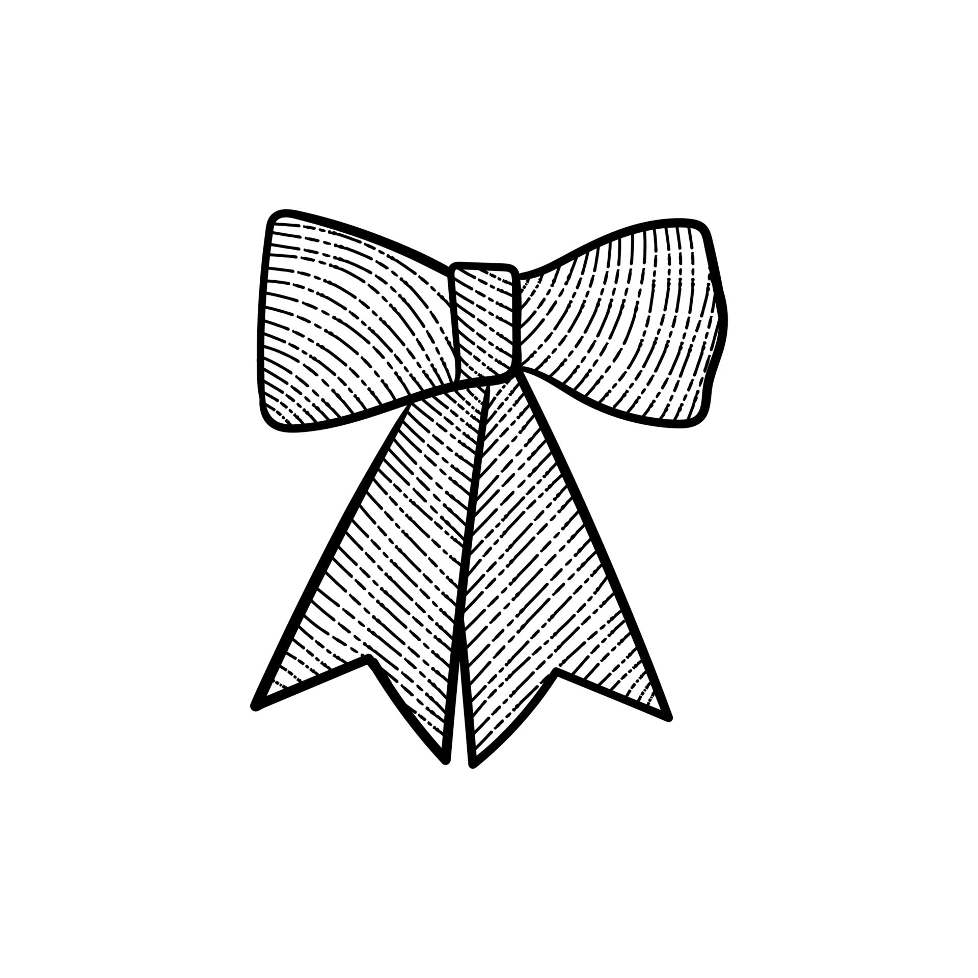 Ribbon tape birthday line art creative design 20774288 Vector Art at