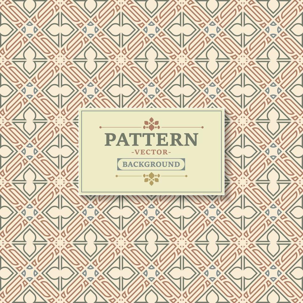 Vector seamless geometric pattern texture