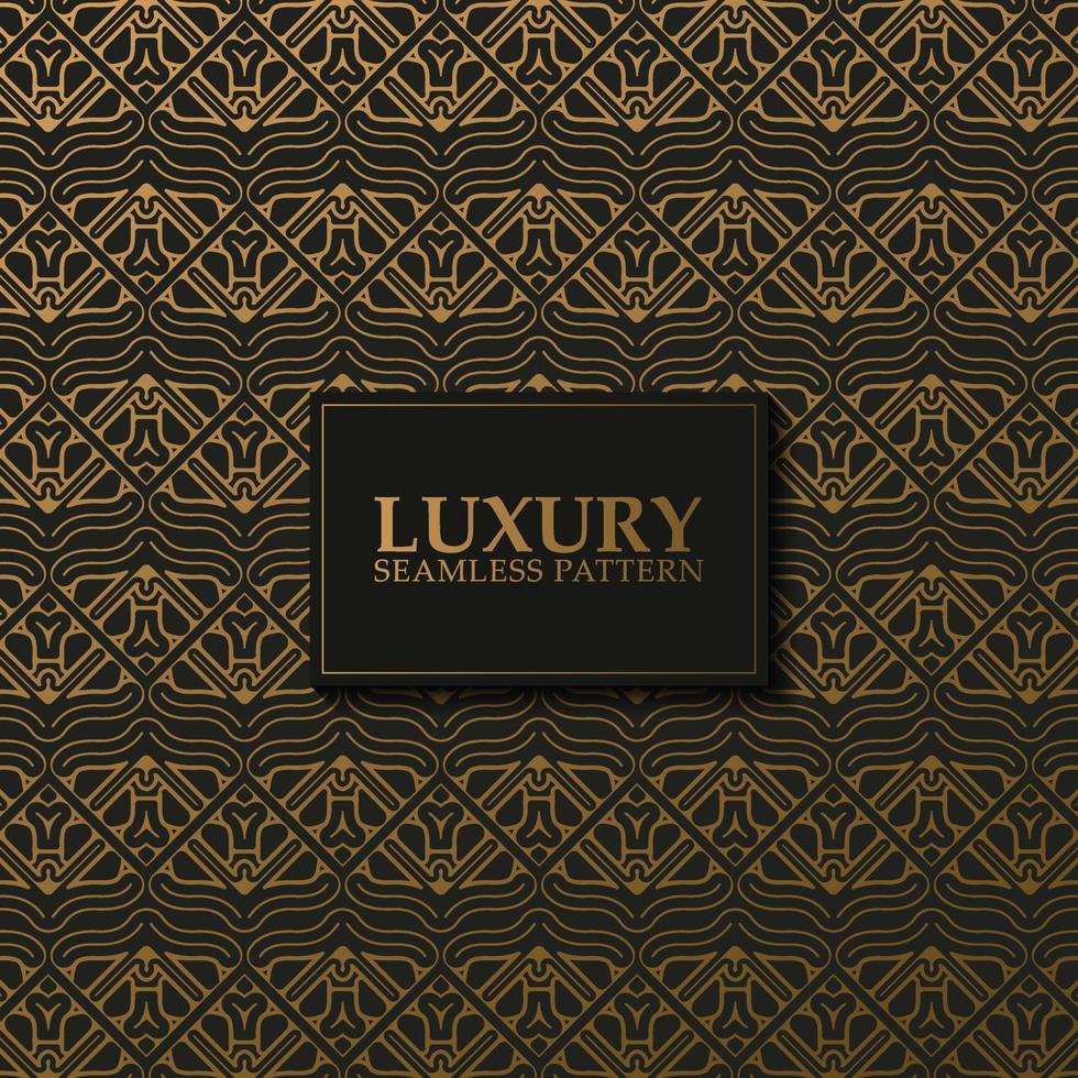 luxury dark seamless pattern background vector