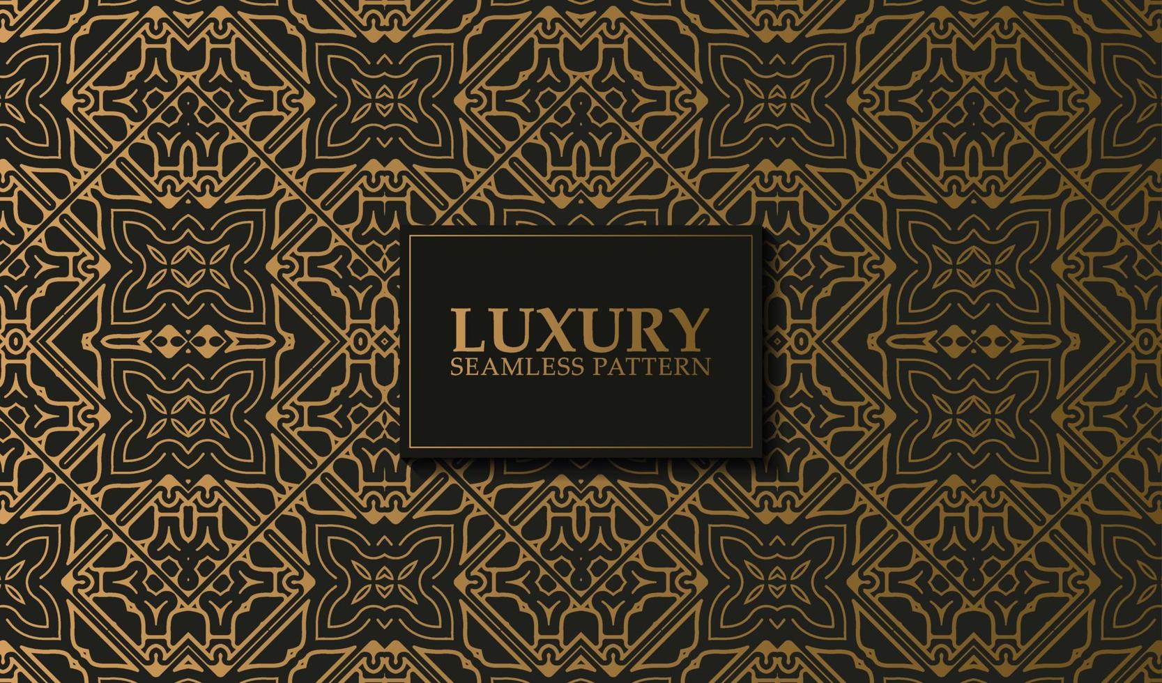 luxury dark seamless pattern background vector