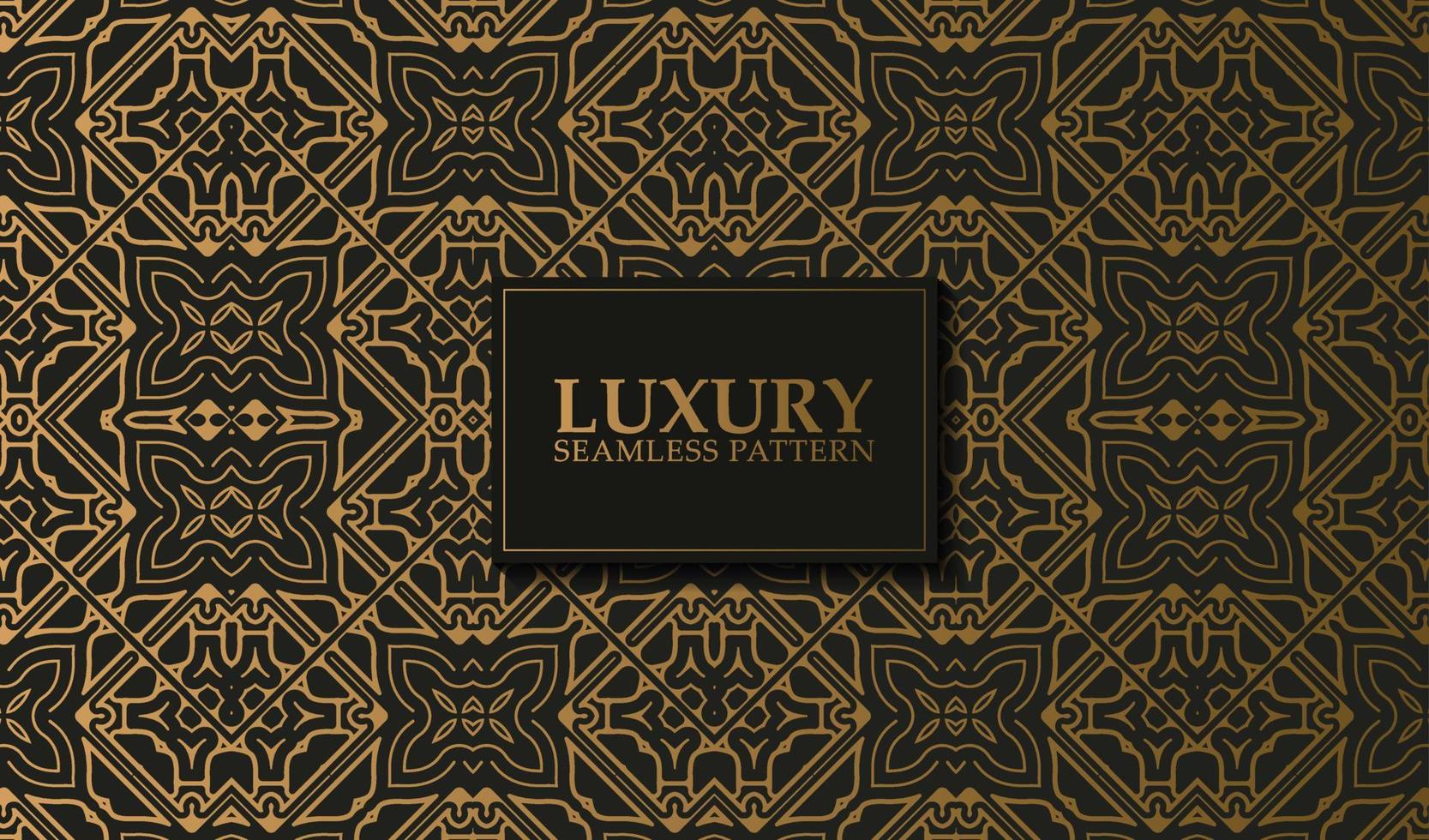 luxury dark seamless pattern background vector