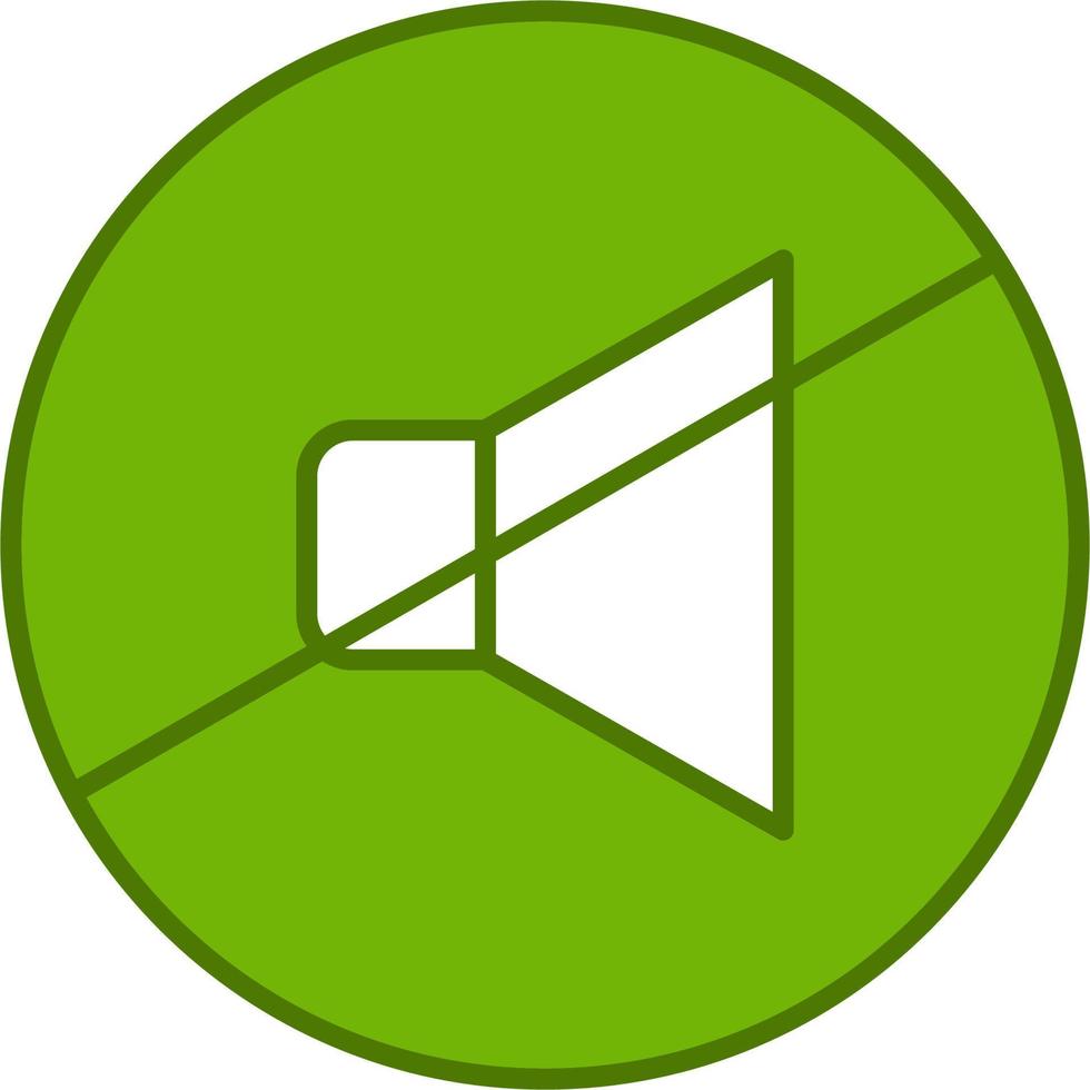 Mute Vector Icon