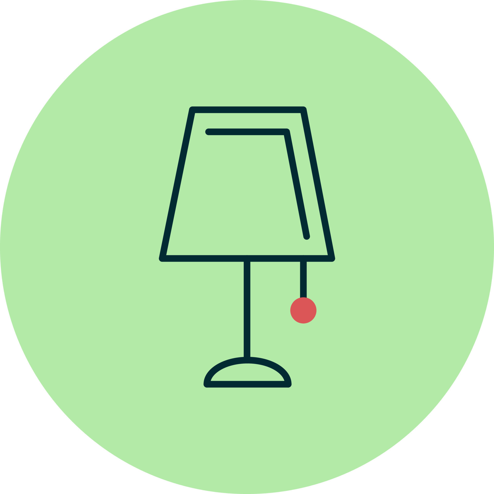 Desk lamp Vector Icon 20775843 Vector Art at Vecteezy