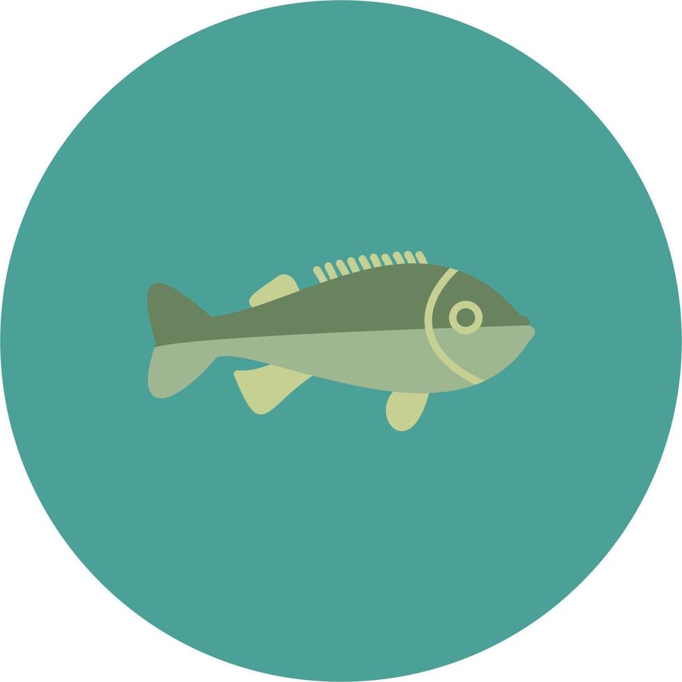 Rock Fish Vector Icon