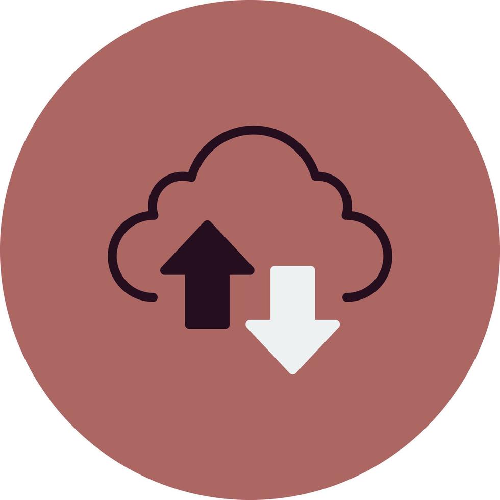 Data Transfer Vector Icon