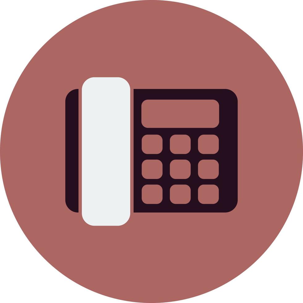 Landline Vector Icon