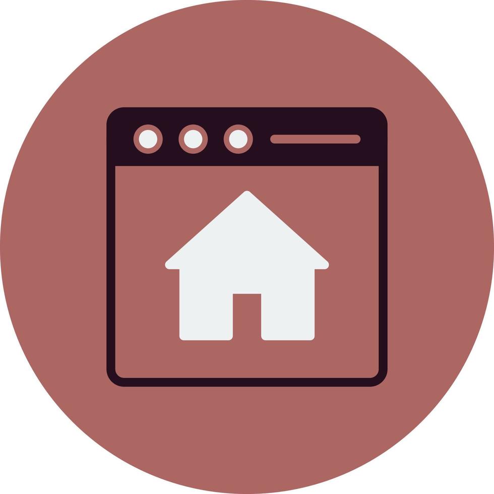 Home Page Vector Icon