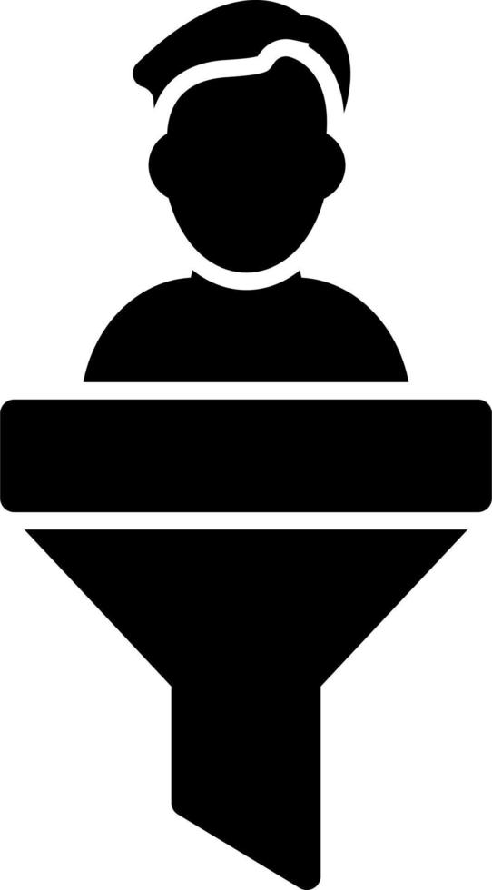 Sales Funnel Vector Icon