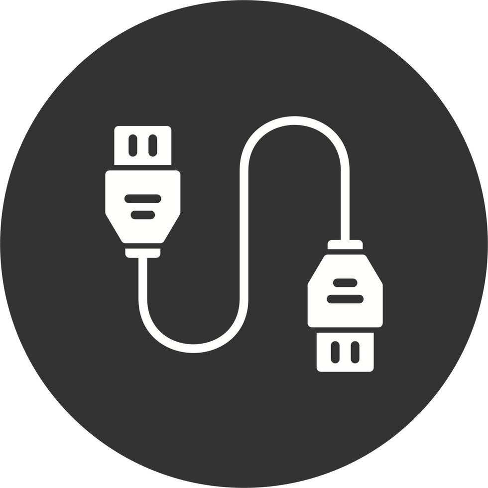 Data Cable Vector Icon