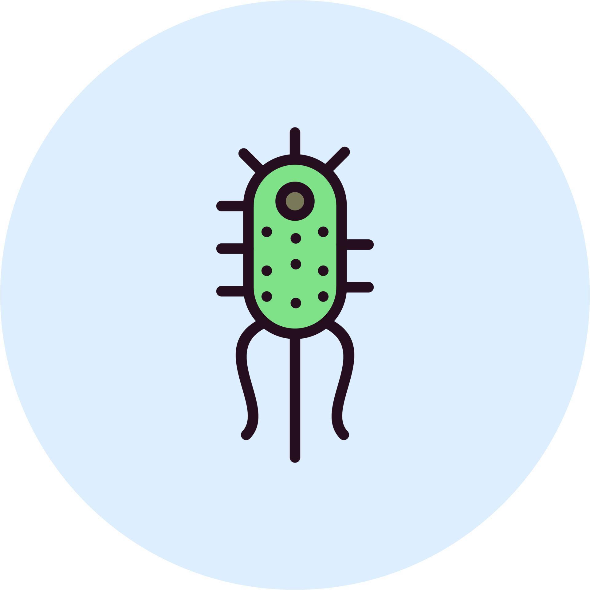 Bacteria Vector Icon 20776721 Vector Art at Vecteezy