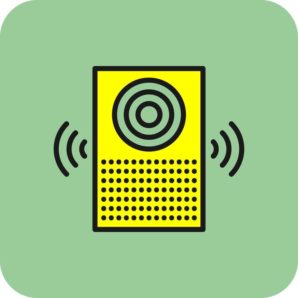 Smart Speaker Vector Icon Design