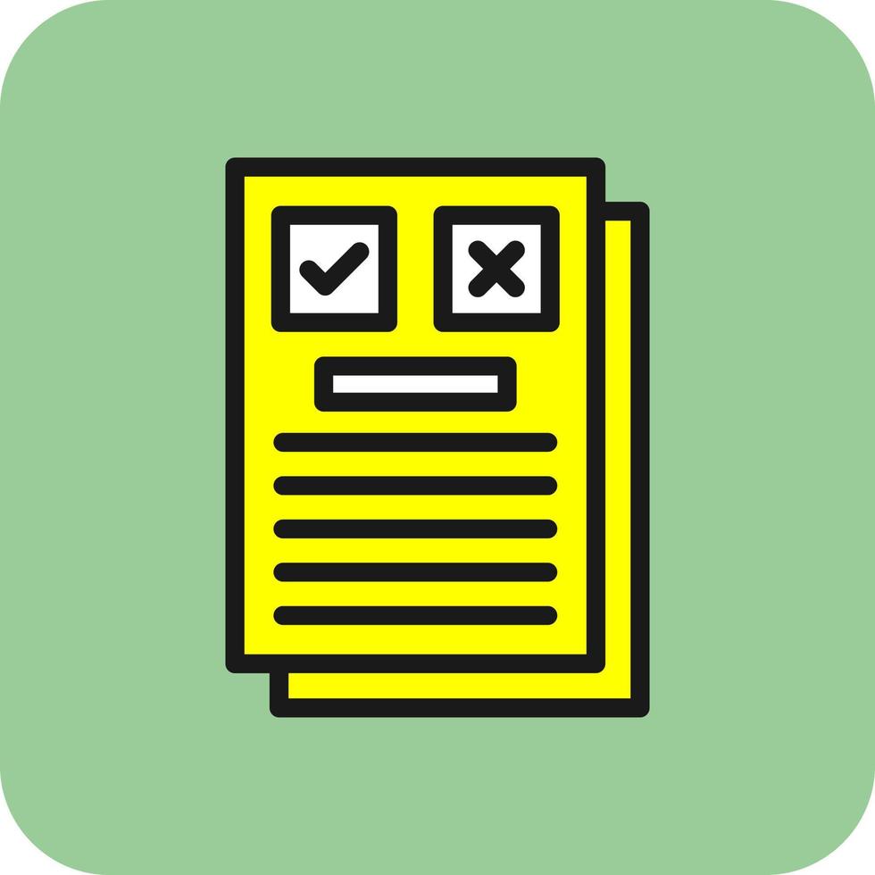Rules Vector Icon Design