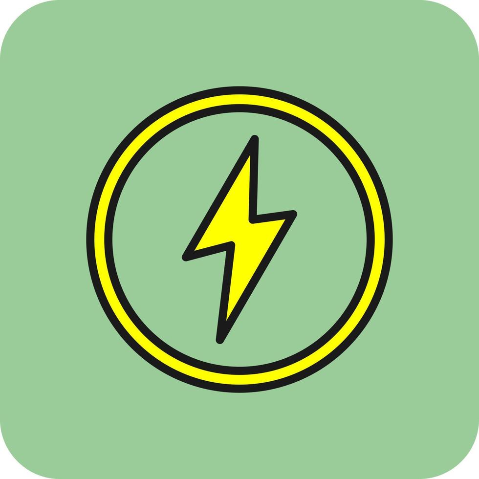 diseño de icono de vector de energía