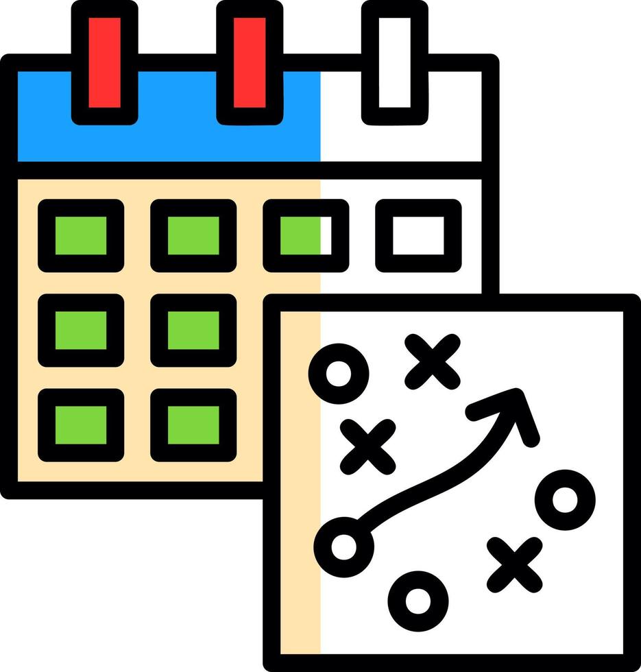 Strategy Vector Icon Design