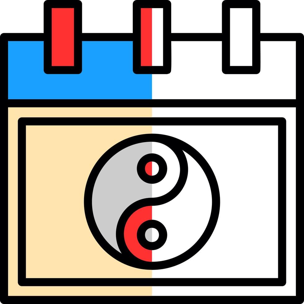 Chinese Calendar Vector Icon Design 20777242 Vector Art at Vecteezy