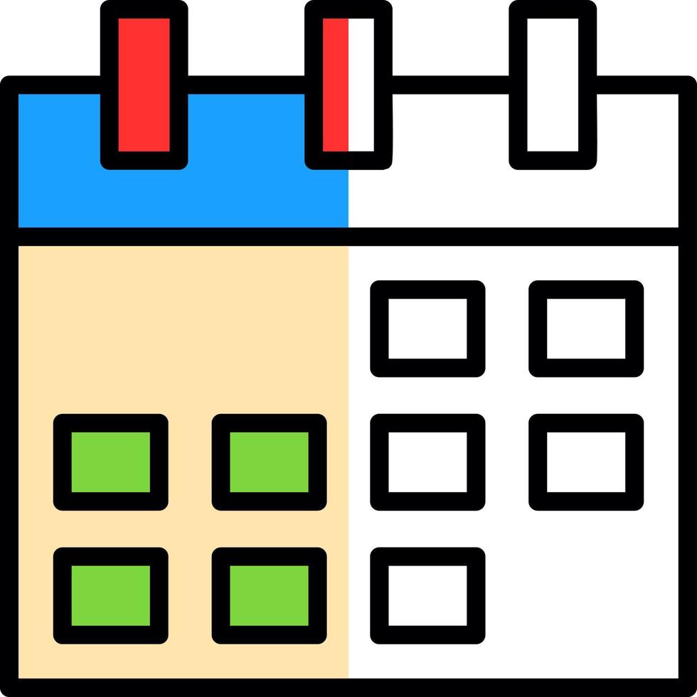 Calendar Vector Icon Design