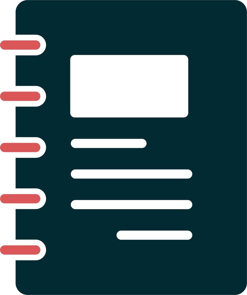 Notepad Vector Icon