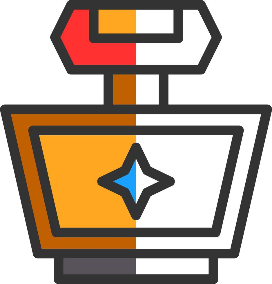 Perfume Vector Icon Design