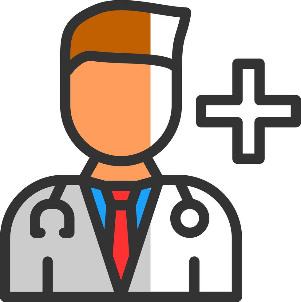 Doctor Vector Icon Design