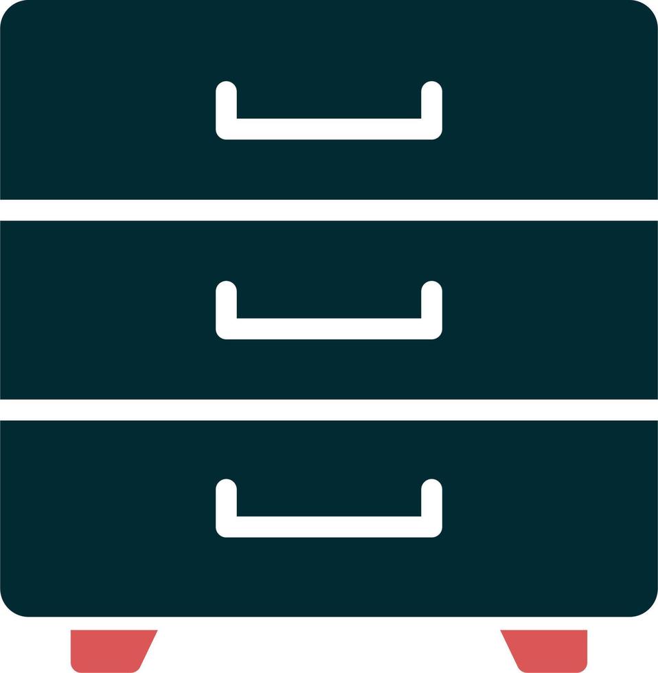 Drawer Vector Icon