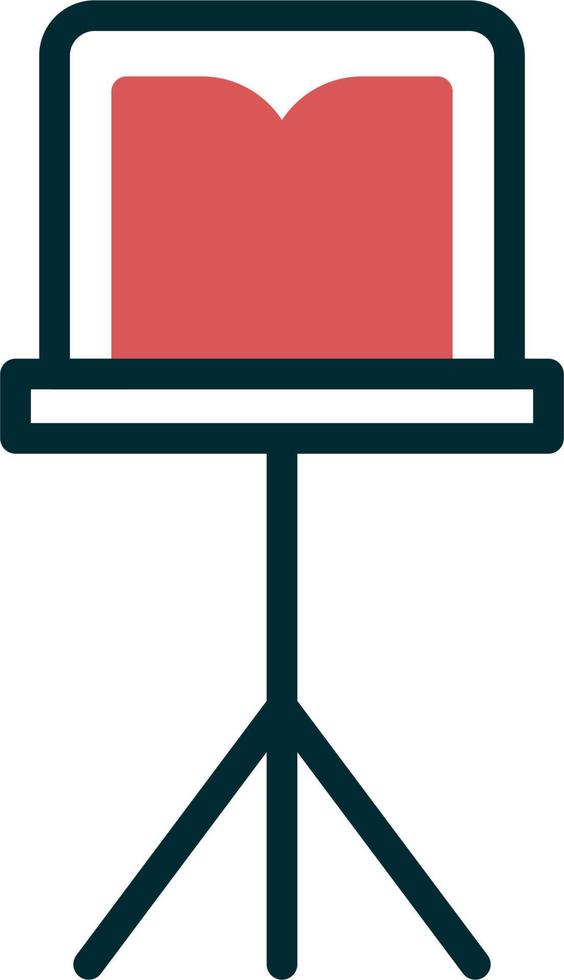 Music Stand Vector Icon