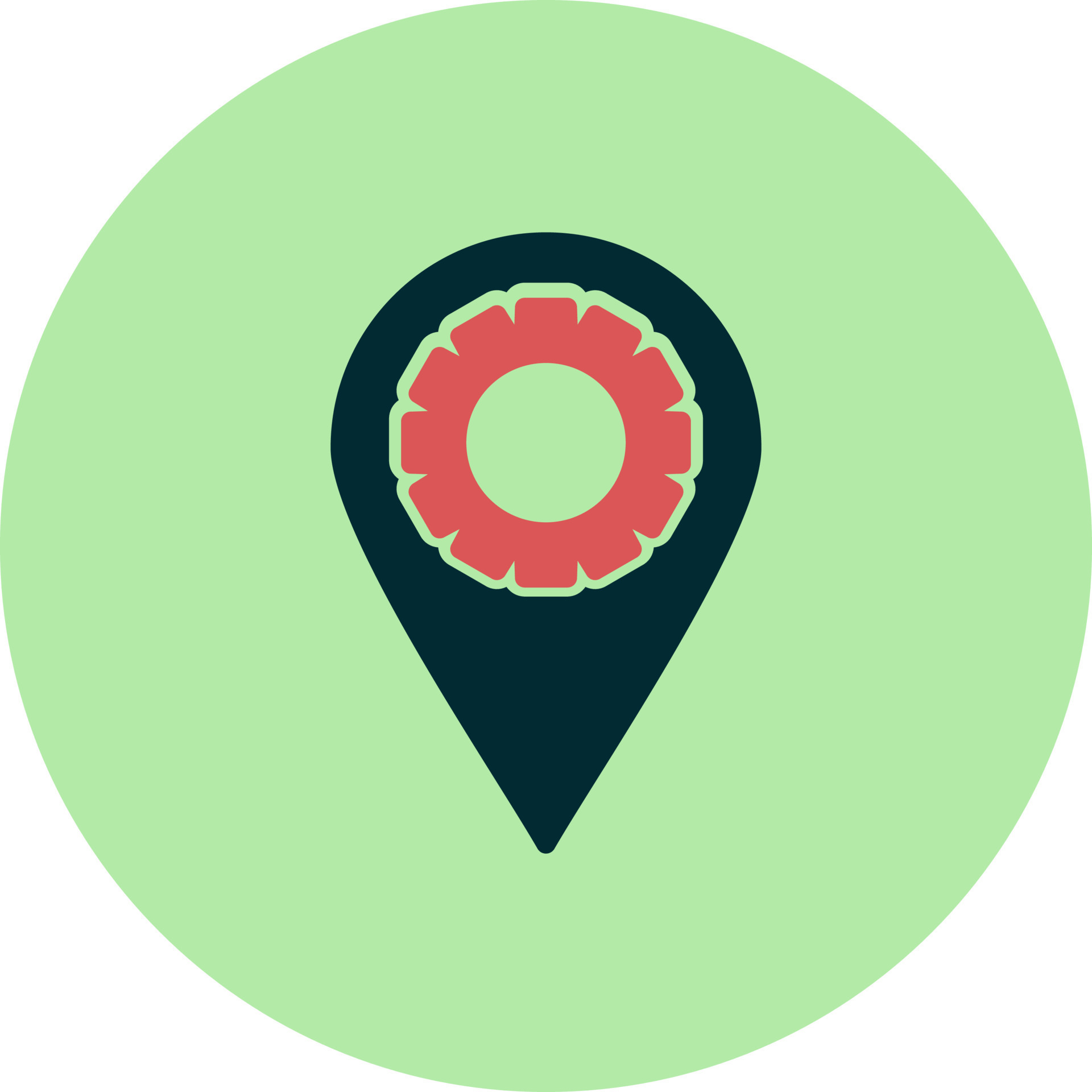 Location Pin Vector Icon 20777504 Vector Art at Vecteezy