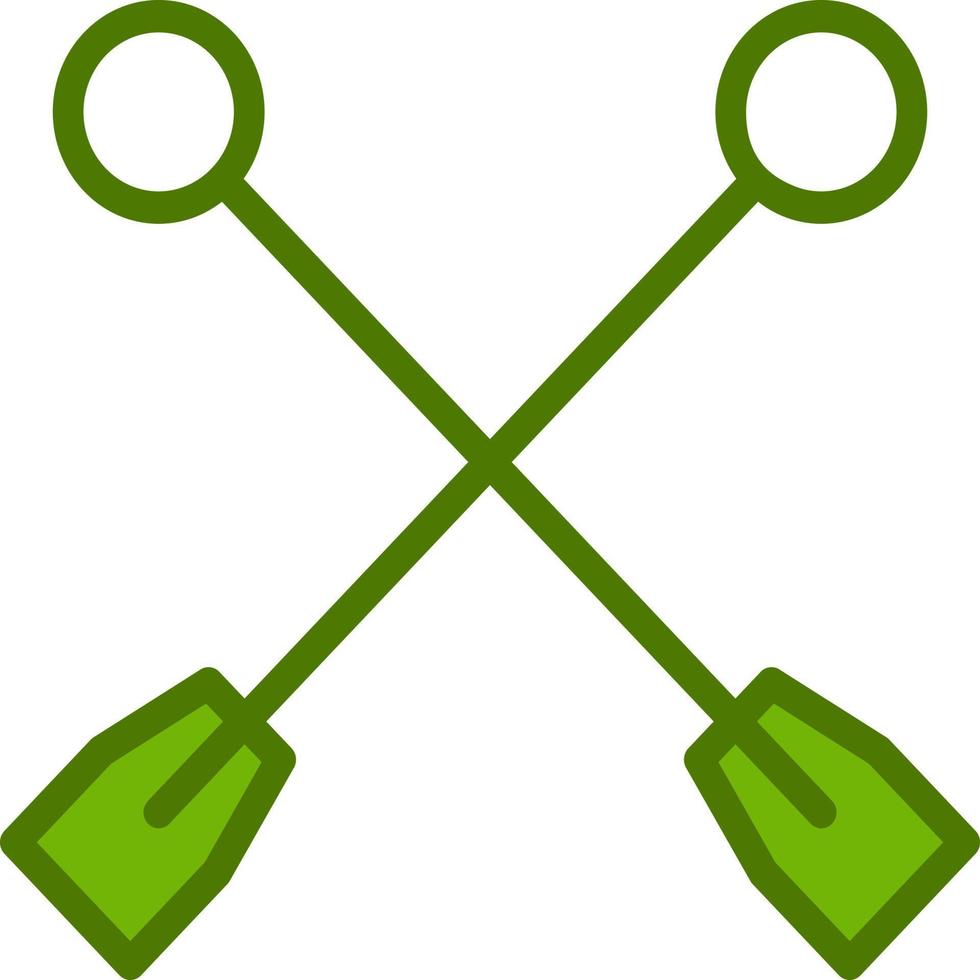 Paddles Vector Icon