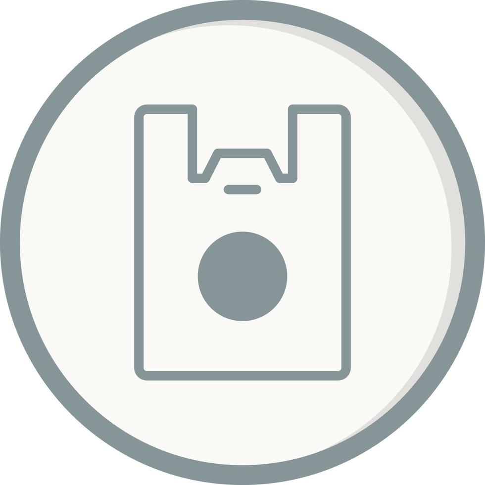 Plastic Bag Vector Icon