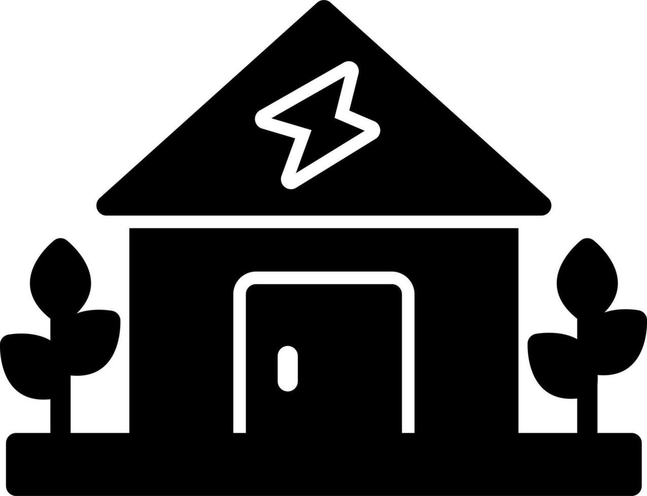 Eco Home Vector Icon
