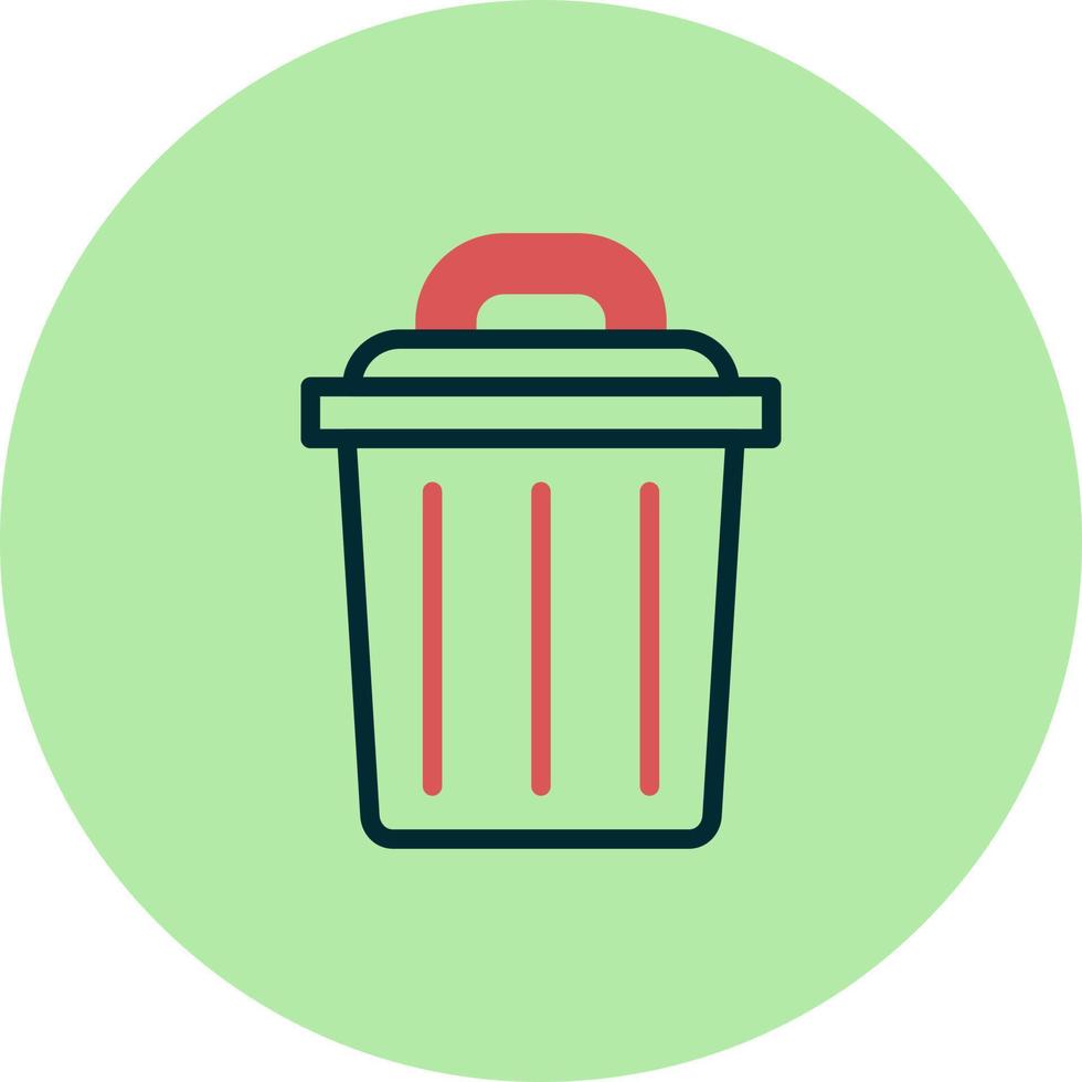 Trash Can Vector Icon