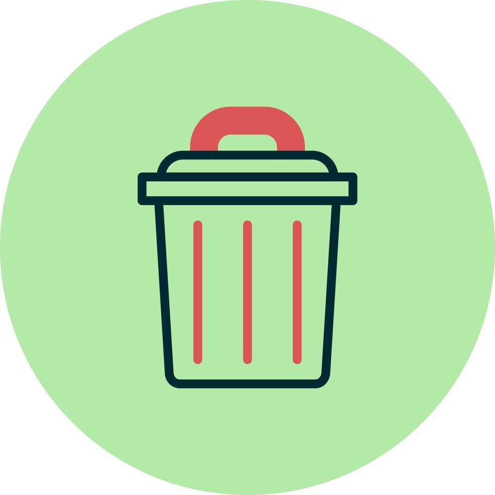 Trash Can Vector Icon