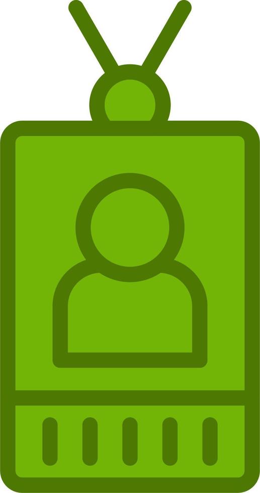 Press Pass Vector Icon