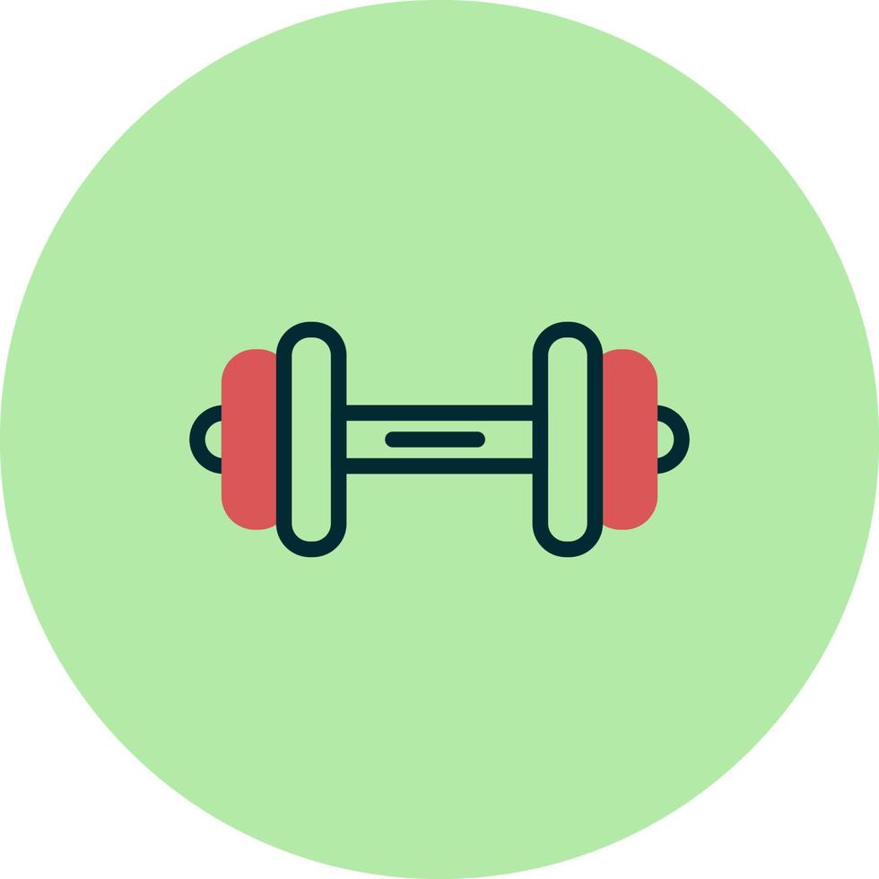 Dumbbell Vector Icon