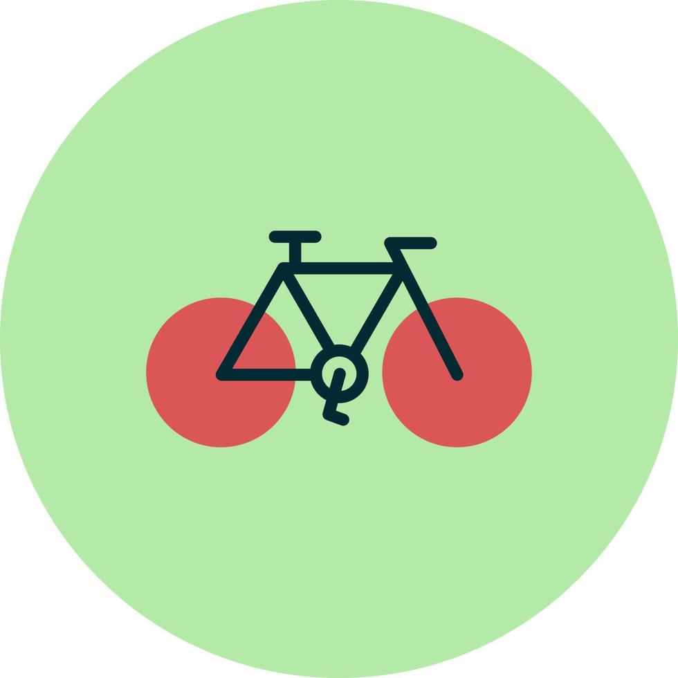 icono de vector de bicicleta