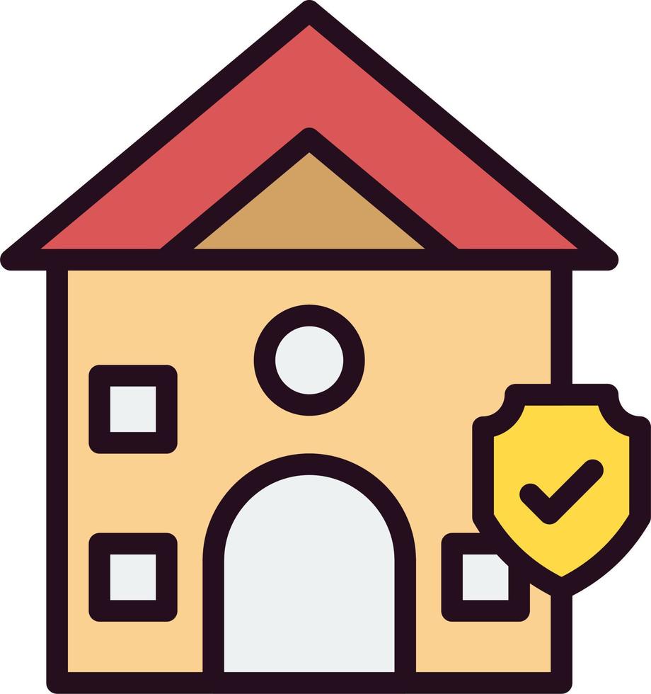 Home Insurance Vector Icon