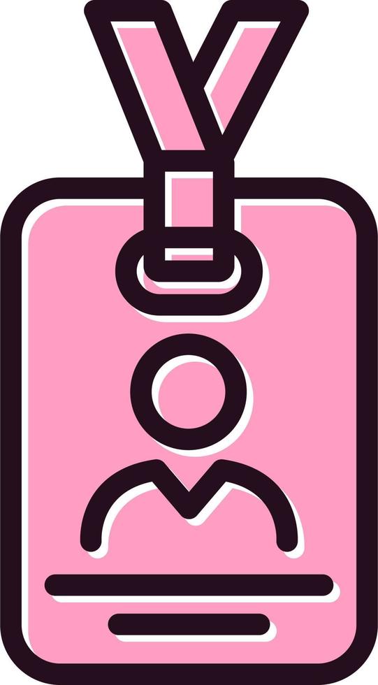 Press Pass Vector Icon