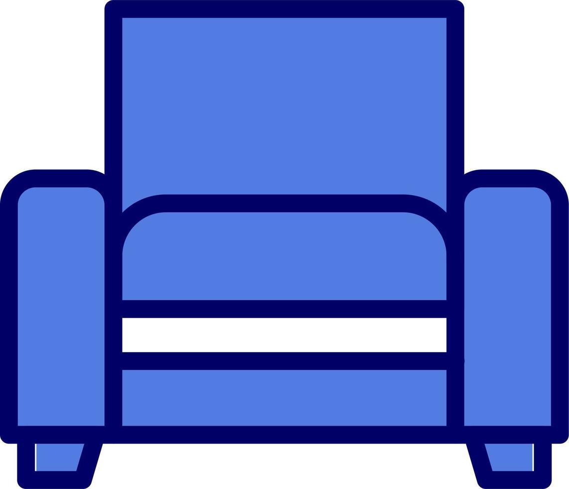 Armchair Vector Icon 20778196 Vector Art at Vecteezy