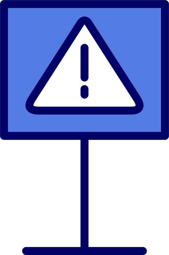 Danger Sign Vector Icon