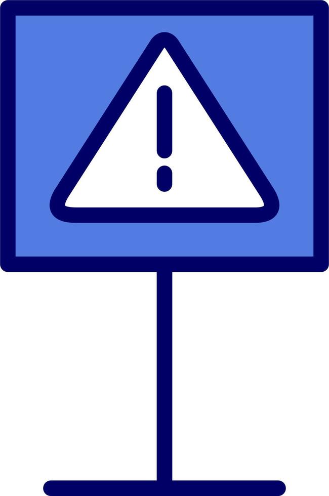 Danger Sign Vector Icon