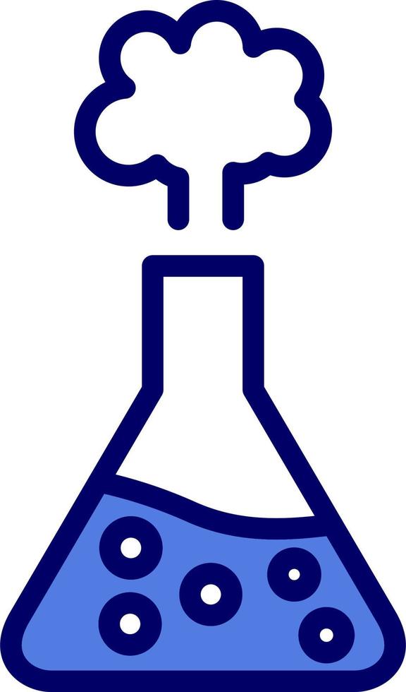 Chemical Reaction Vector Icon