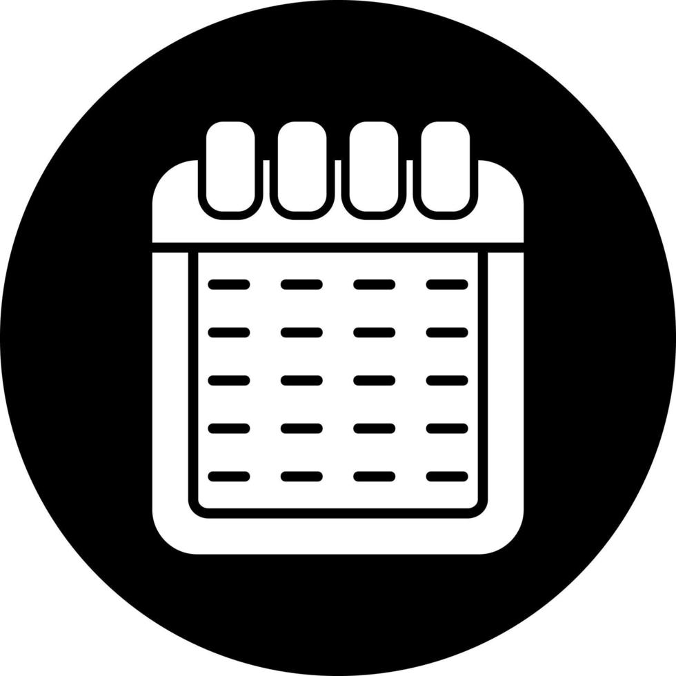 Calendar Vector Icon