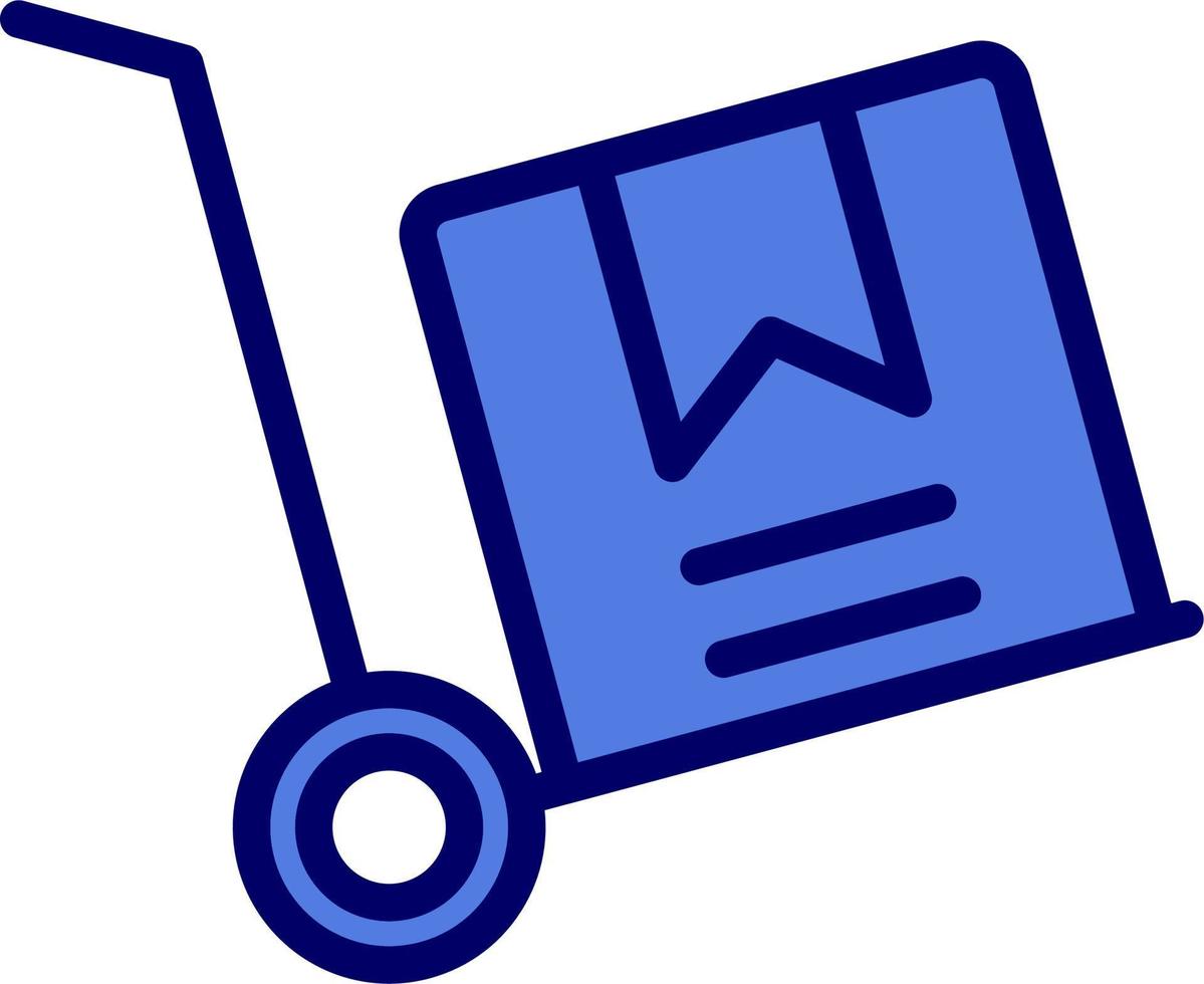 Trolley Vector Icon