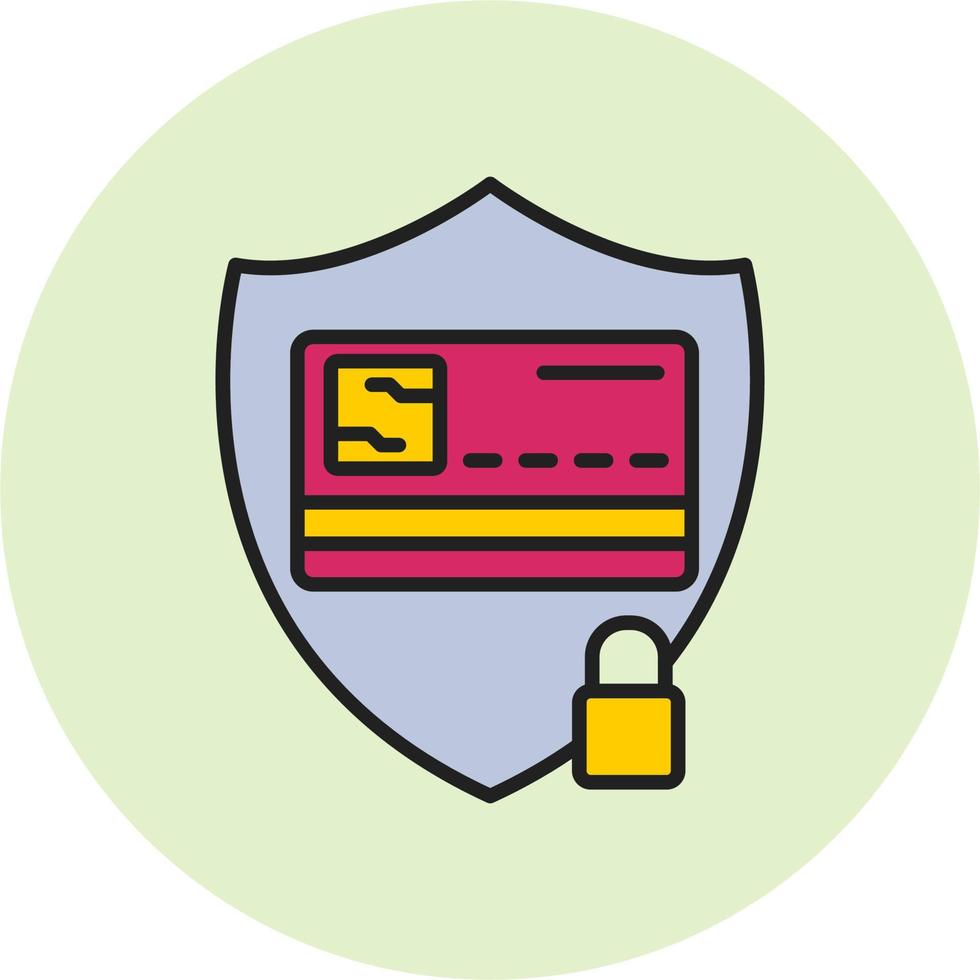 Card Security Vector Icon