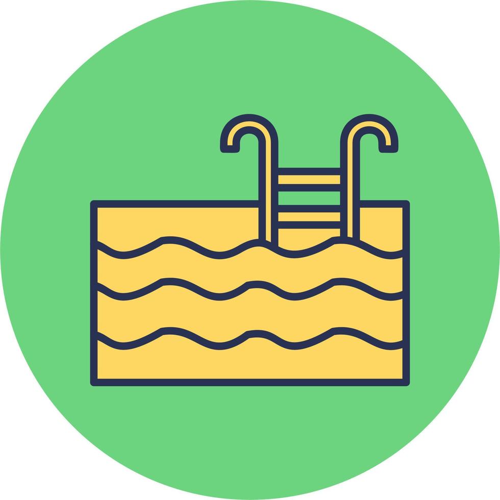 Swimming Pool Vector Icon