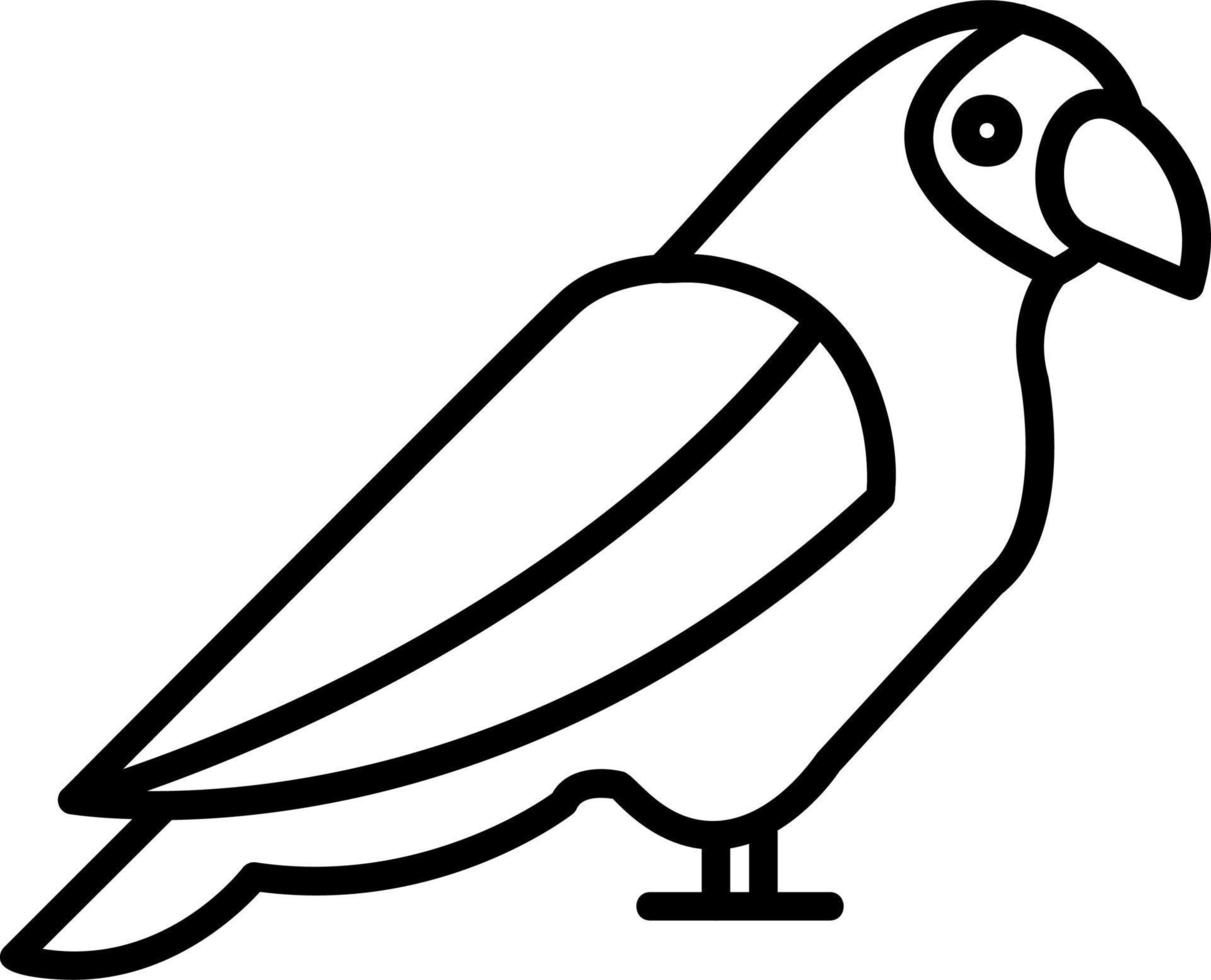 Parrot Vector Icon