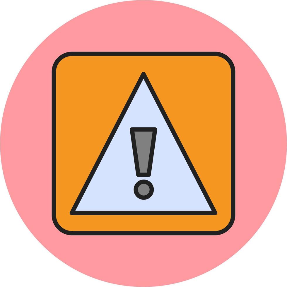 Caution Sign Vector Icon
