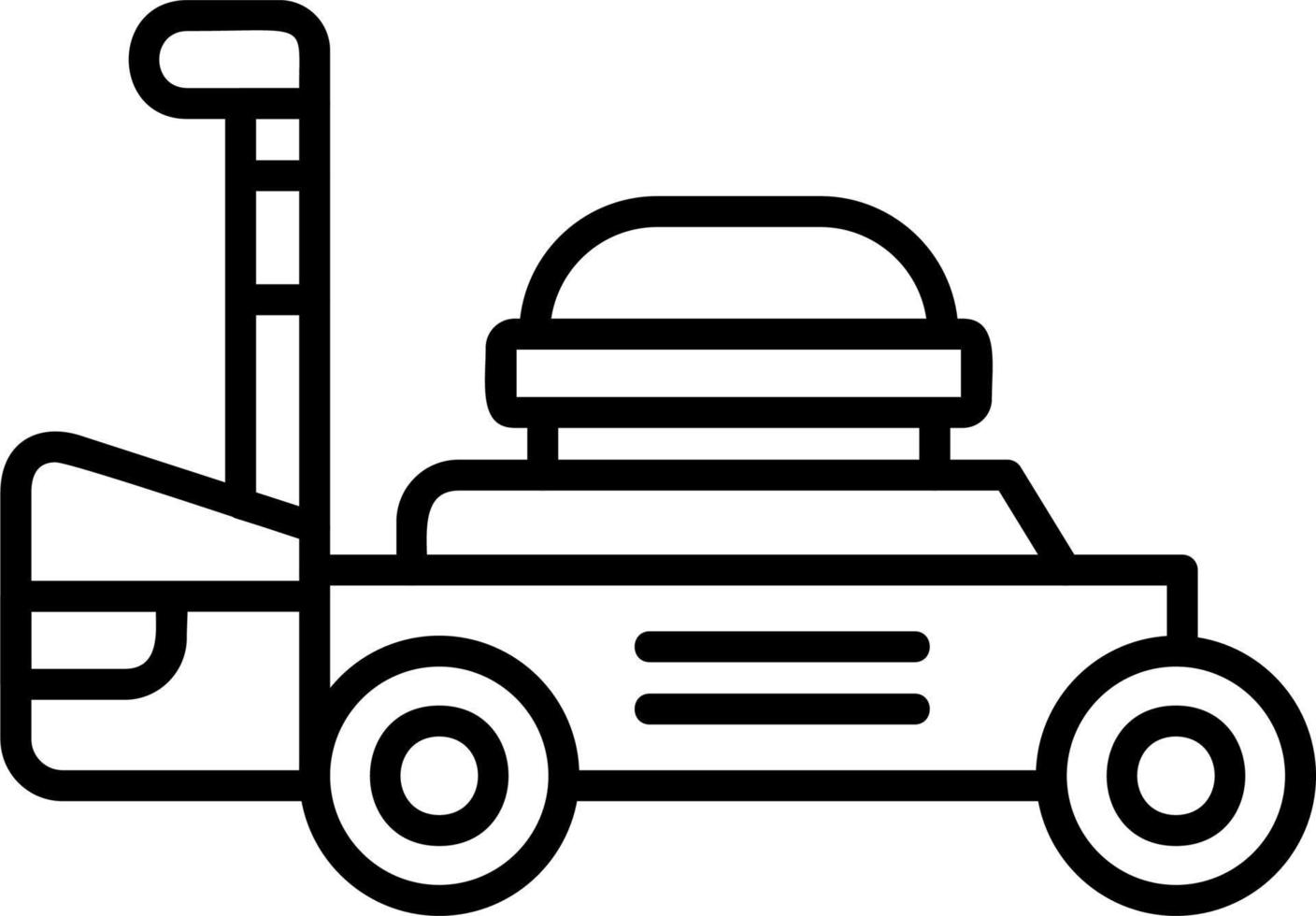 Lawn Mower Vector Icon